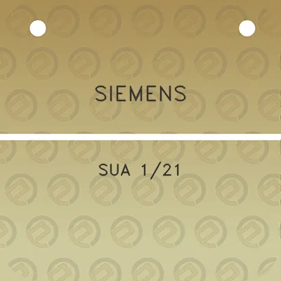 siemens-sua-121