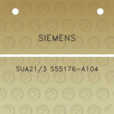 siemens-sua213-s55176-a104