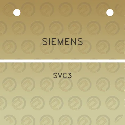 siemens-svc3