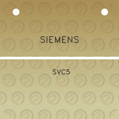 siemens-svc5