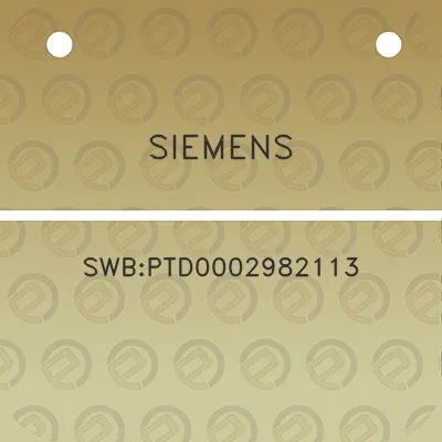 siemens-swbptd0002982113