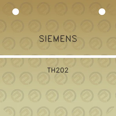 siemens-th202