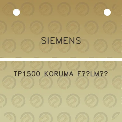 siemens-tp1500-koruma-filmi