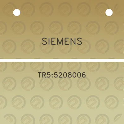 siemens-tr55208006