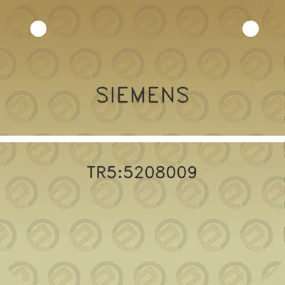 siemens-tr55208009