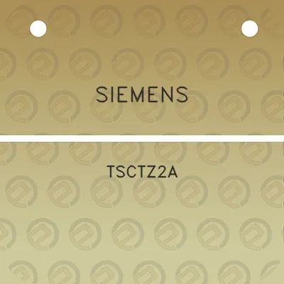 siemens-tsctz2a