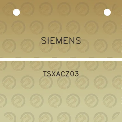 siemens-tsxacz03