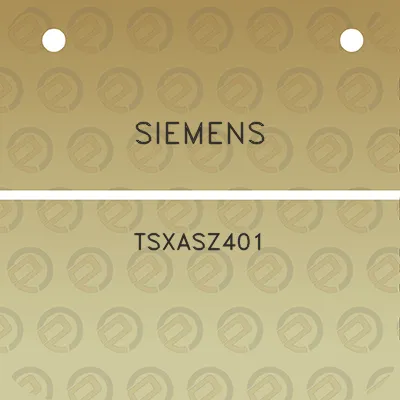 siemens-tsxasz401