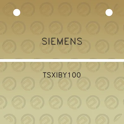 siemens-tsxiby100