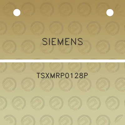 siemens-tsxmrp0128p