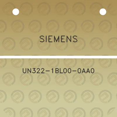 siemens-un322-1bl00-0aa0