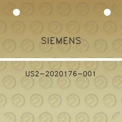 siemens-us2-2020176-001