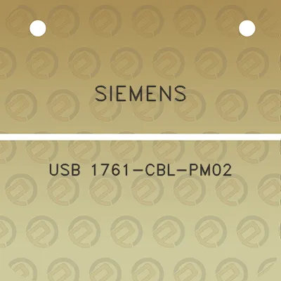 siemens-usb-1761-cbl-pm02