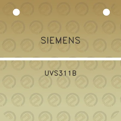 siemens-uvs311b