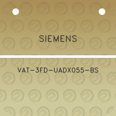 siemens-vat-3fd-uadx055-bs