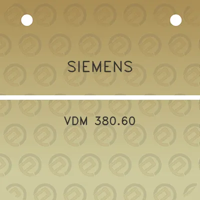 siemens-vdm-38060