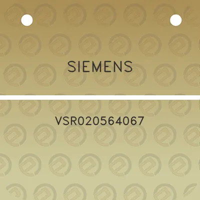 siemens-vsr020564067