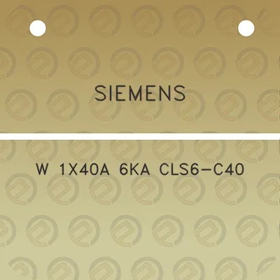 siemens-w-1x40a-6ka-cls6-c40