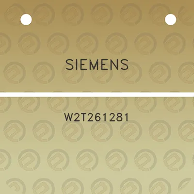 siemens-w2t261281