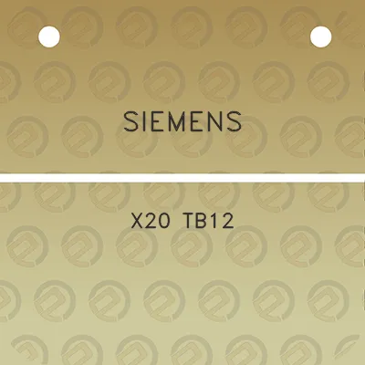 siemens-x20-tb12