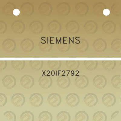 siemens-x20if2792