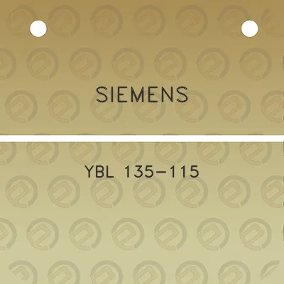 siemens-ybl-135-115