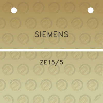 siemens-ze155