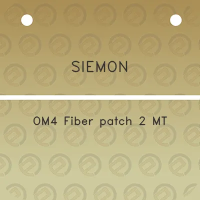 siemon-om4-fiber-patch-2-mt