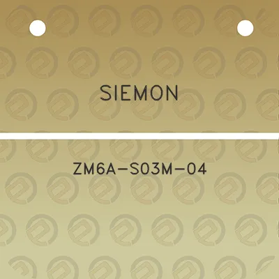 siemon-zm6a-s03m-04