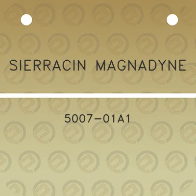 sierracin-magnadyne-5007-01a1