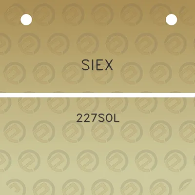 siex-227sol