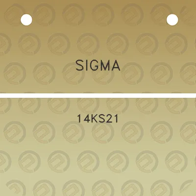 sigma-14ks21