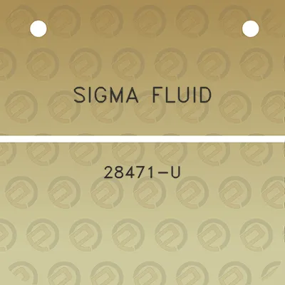 sigma-fluid-28471-u