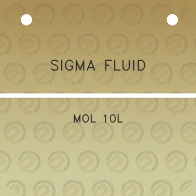 sigma-fluid-mol-10l