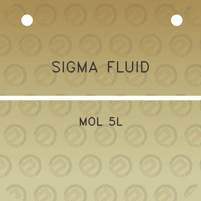 sigma-fluid-mol-5l