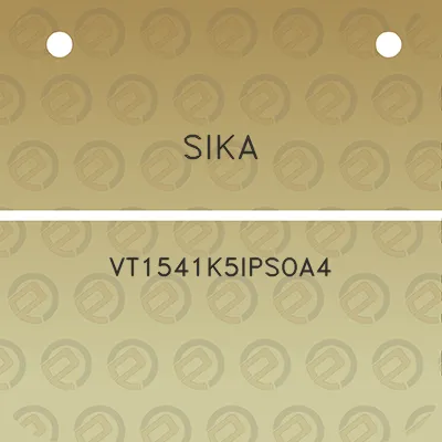 sika-vt1541k5ipsoa4