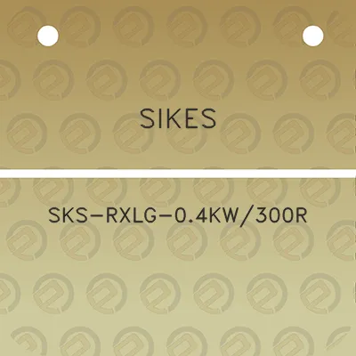 sikes-sks-rxlg-04kw300r