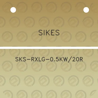 sikes-sks-rxlg-05kw20r