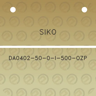 siko-da0402-50-0-i-500-ozp