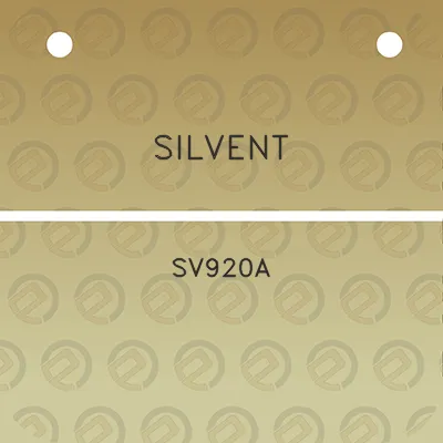 silvent-sv920a