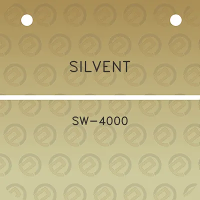 silvent-sw-4000