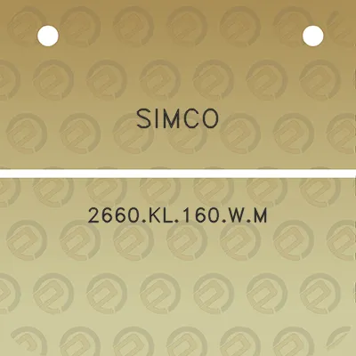 simco-2660kl160wm