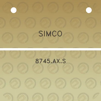 simco-8745axs