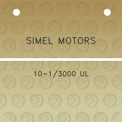 simel-motors-10-13000-ul