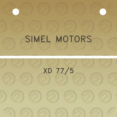 simel-motors-xd-775