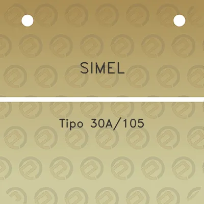 simel-tipo-30a105