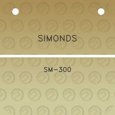 simonds-sm-300