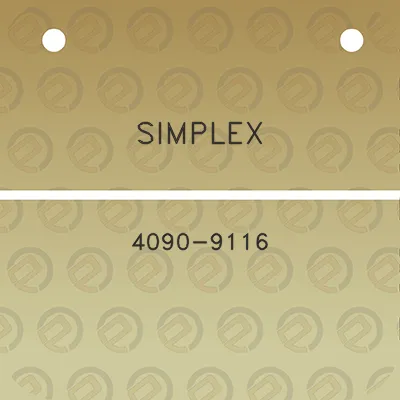 simplex-4090-9116