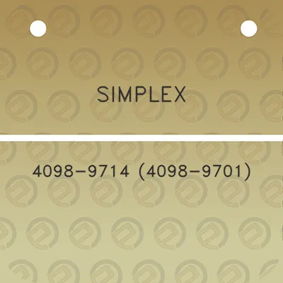 simplex-4098-9714-4098-9701