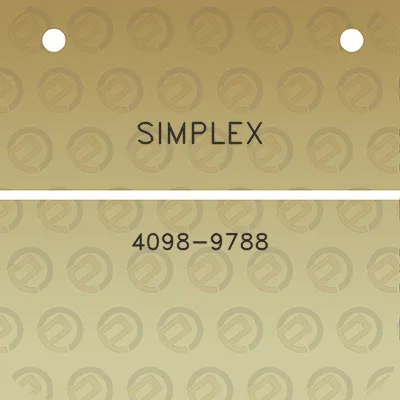 simplex-4098-9788